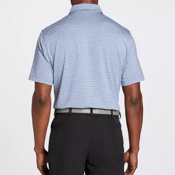 Walter Hagen Men's P11 Fine Line Texture Stripe Golf Polo - Picture 5 of 12